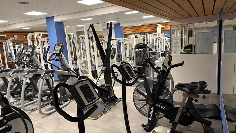 Crosstrainer und Airbike im Cardiobereich